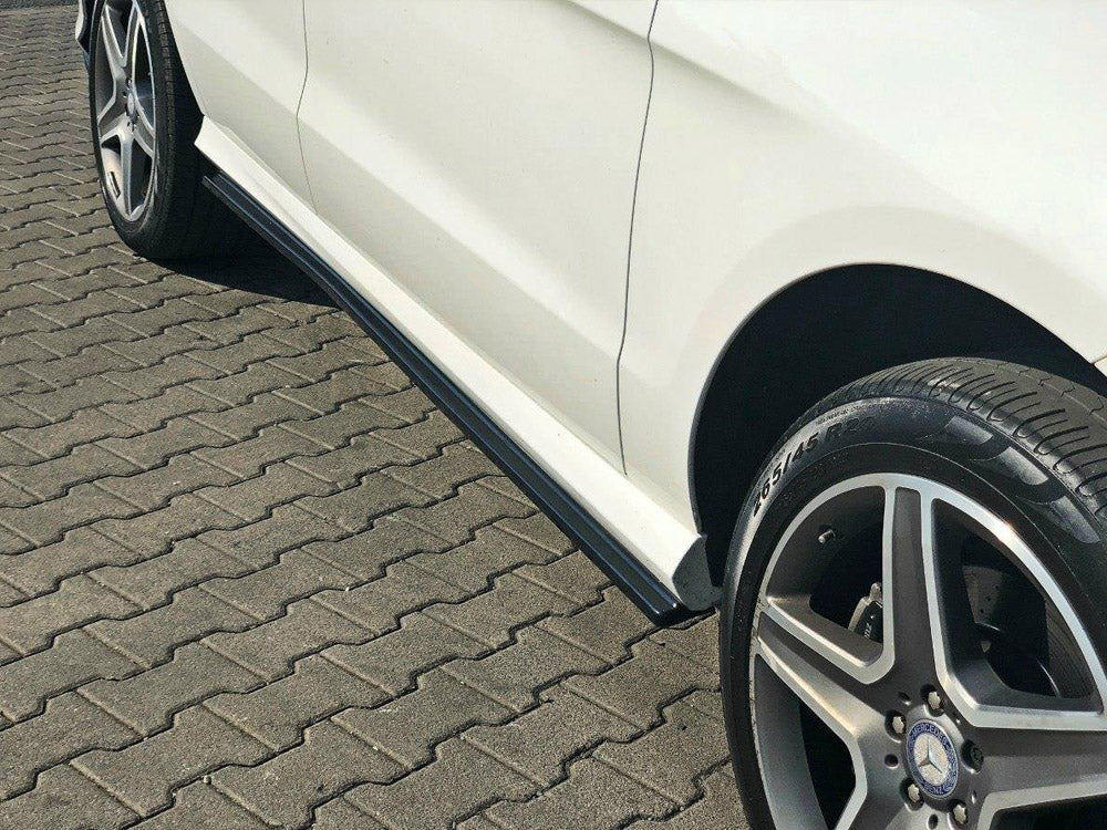 Side Skirts Splitters Mercedes GLE W166 Amg-line (2015-2018) - Textured
