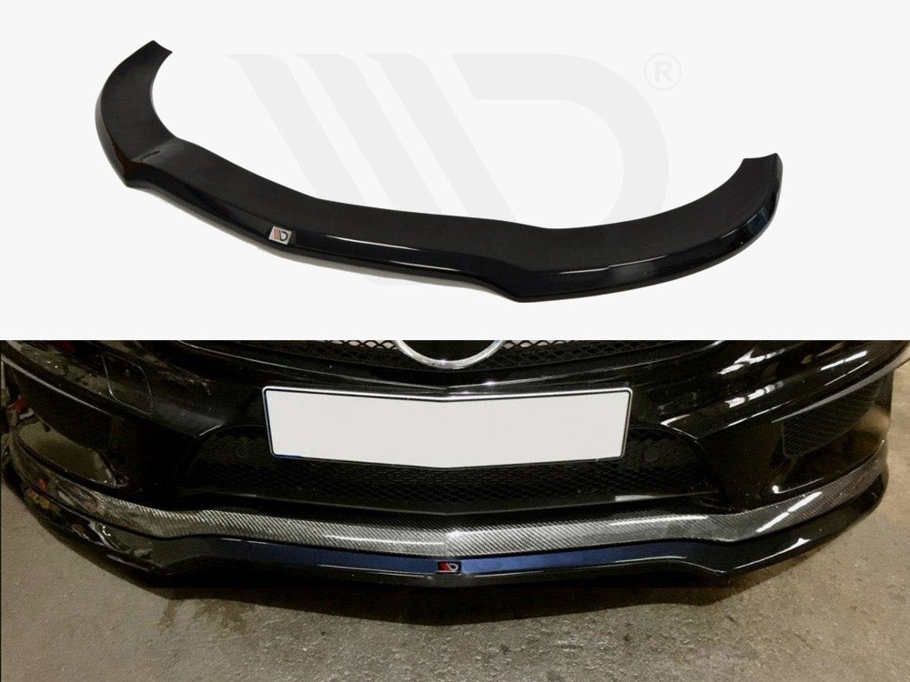 Front Splitter V.1 Mercedes CLA 45 AMG C117 - Textured