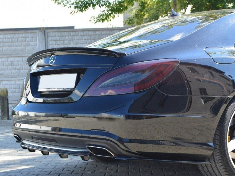 Spoiler CAP Mercedes CLS AMG Line / 63 AMG C218 - Textured