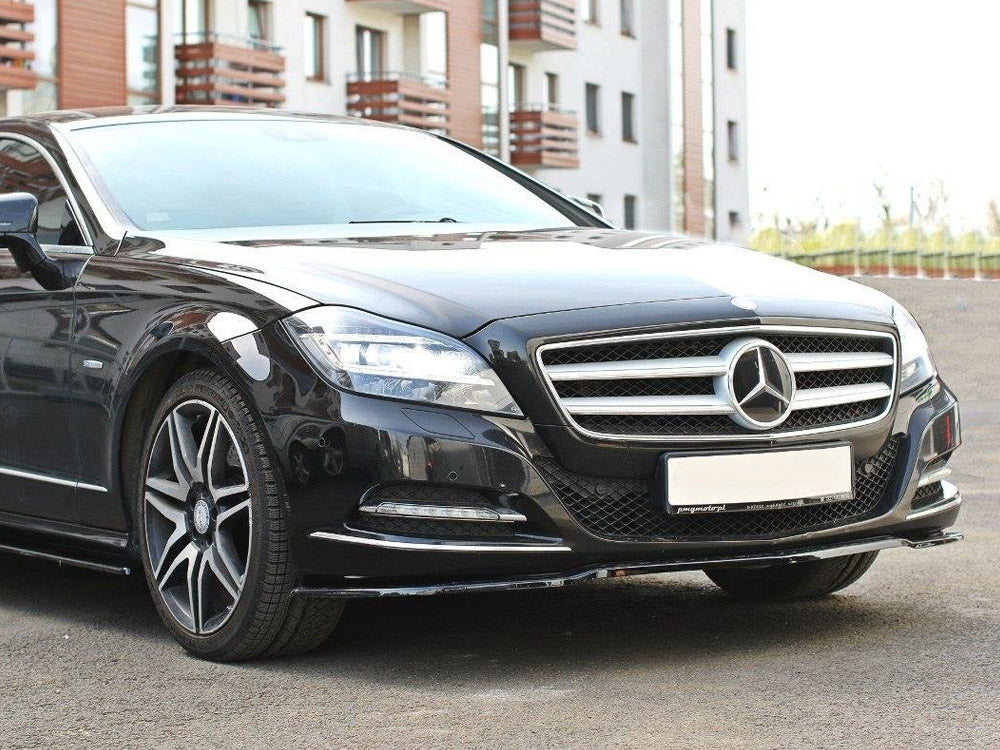 Front Splitter Mercedes-Benz CLS C218 - Textured