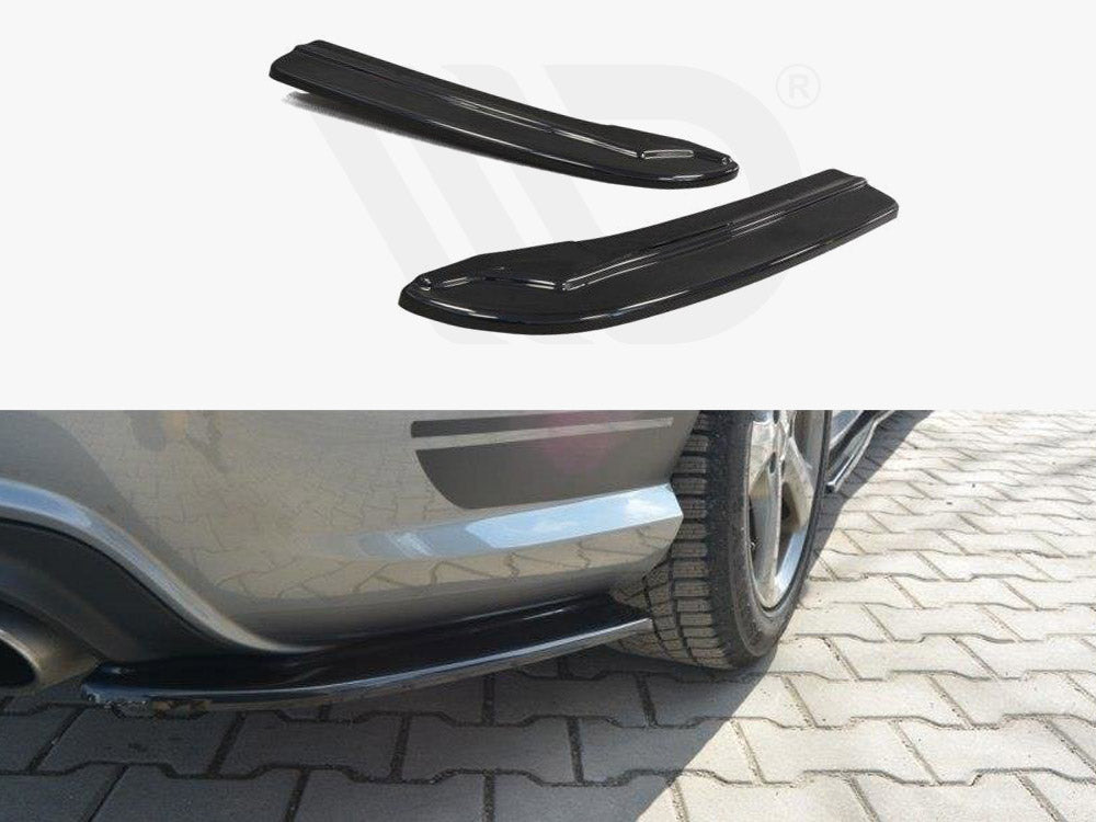 Rear Side Splitters Mercedes-Benz C Sedan / Estate AMG-Line W204 / S204 - Textured