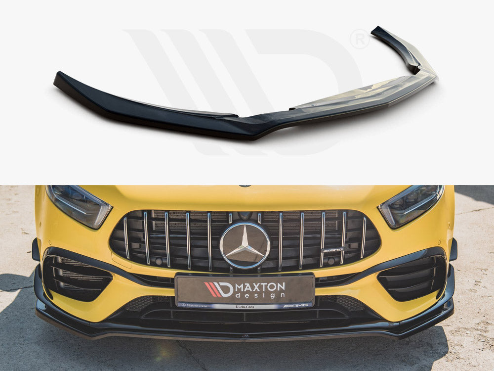 Front Splitter V.1 Mercedes AMG A 45 S Aero Pack W177 - Textured