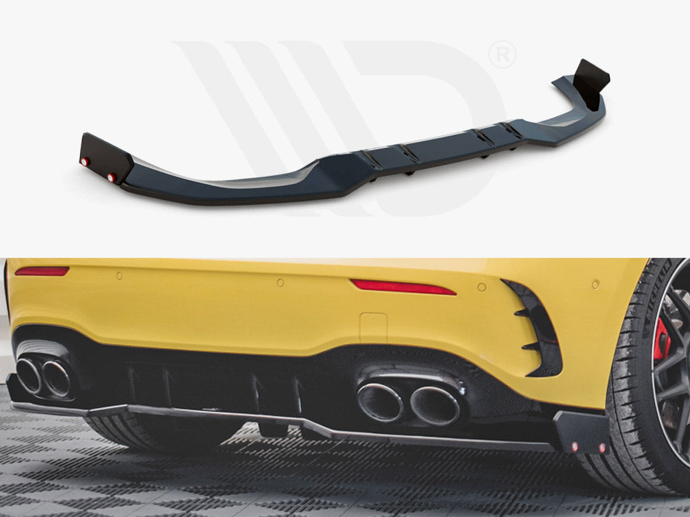 Rear Splitter + Flaps Mercedes-AMG A 45 S Aero Pack W177