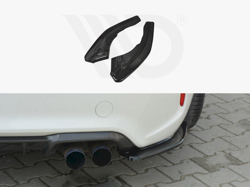 Rear Side Splitters Bmw M2 F87 Coupe - Textured
