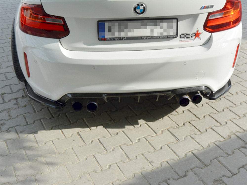 Rear Side Splitters Bmw M2 F87 Coupe