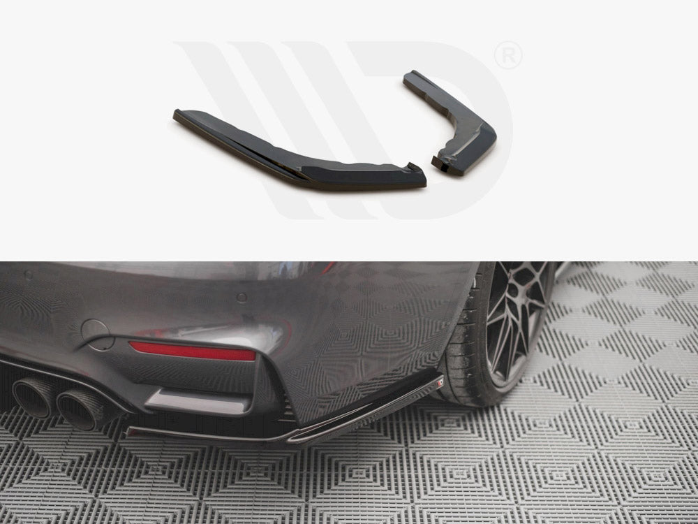 Rear Side Splitters V.2 Bmw M4 F82