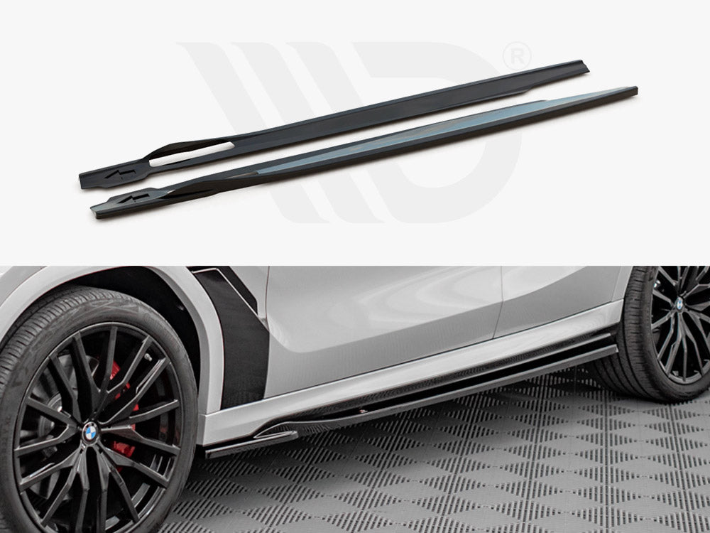 Side Skirts Diffusers Bmw X6 M-Pack G06 / X6 M F96