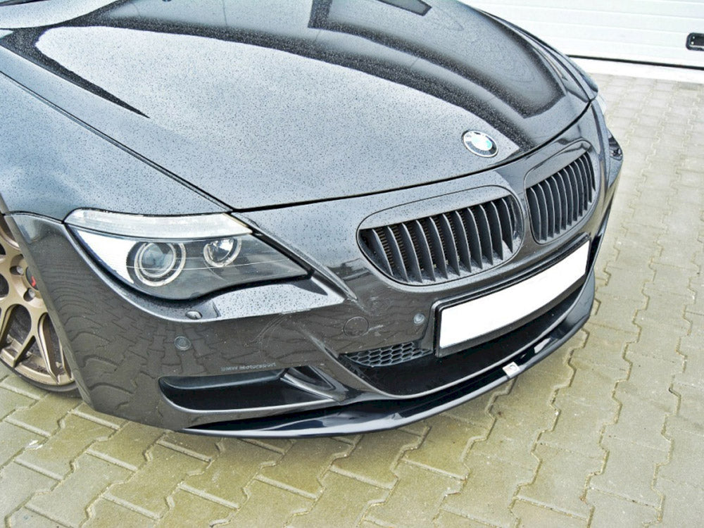 Front Splitter V.1 Bmw M6 E63 (2005-2010) - Textured