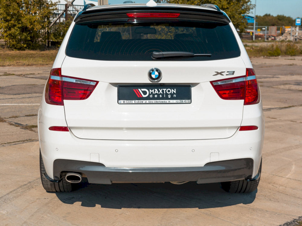 Rear Side Splitters Bmw X3 F25 M-Pack Facelift (2014-2017) - Textured