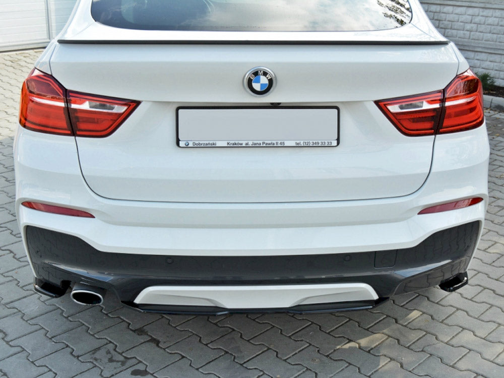 Central Rear Splitter Bmw X4 M-Sport