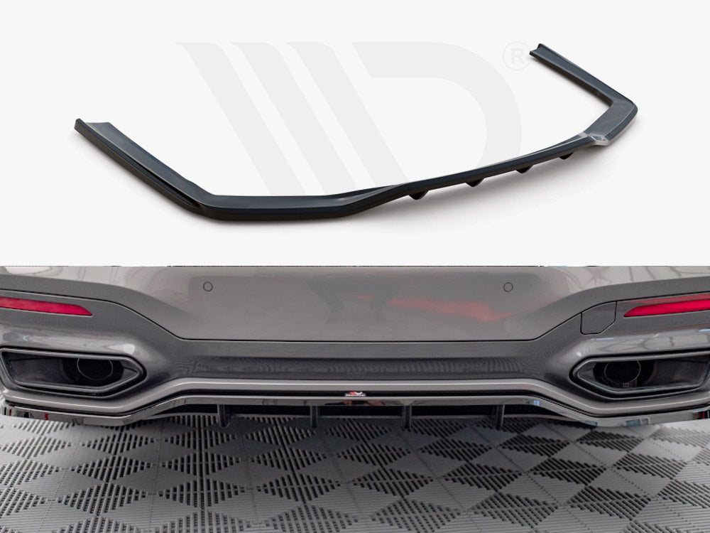 Rear Splitter (Vertical Bars) V.1 Bmw 7 M-Pack G11 / G12 Facelift