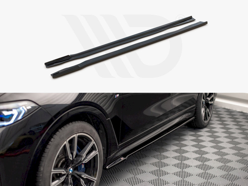 Side Skirts Diffusers Bmw X7 M-Pack G07