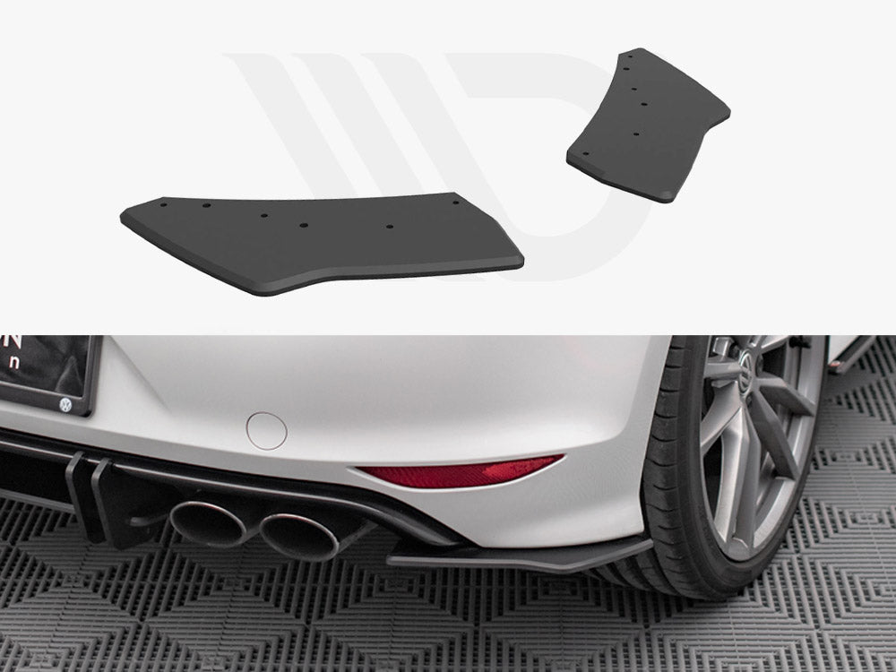 Street Pro Rear Side Splitters Vw Golf R Mk7