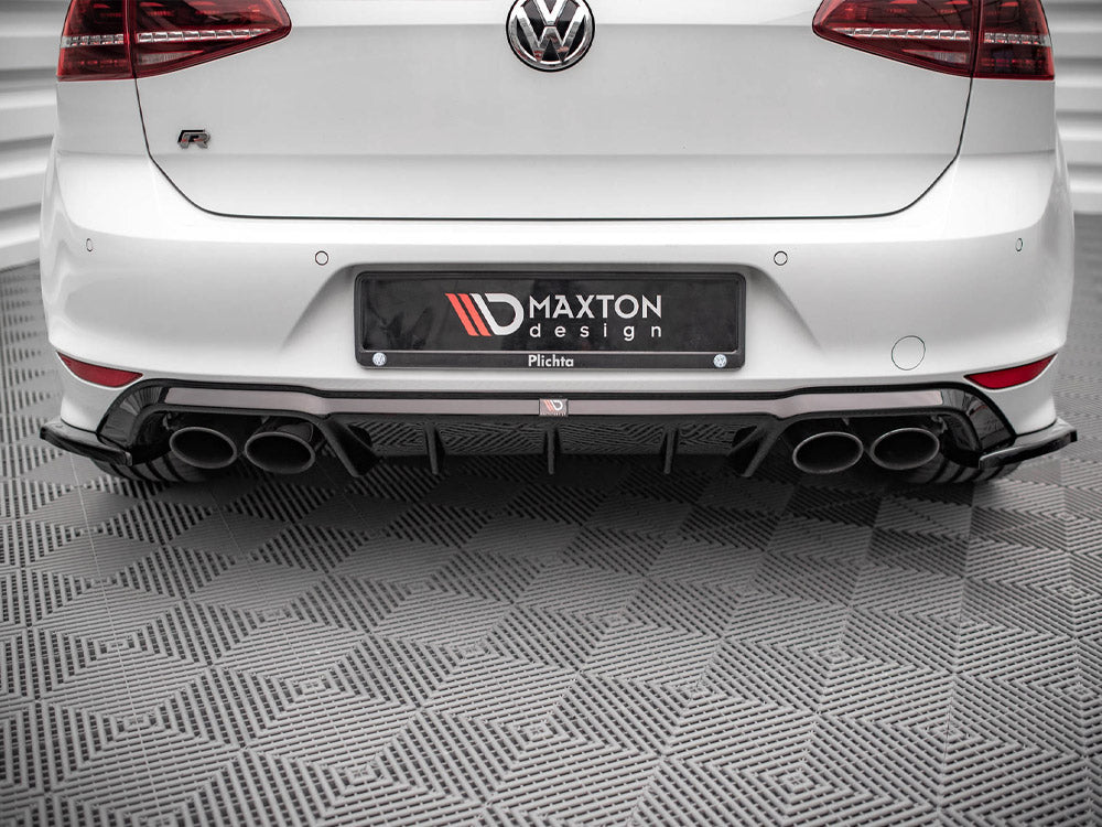 Rear Side Splitters V.4 Vw Golf R Mk7