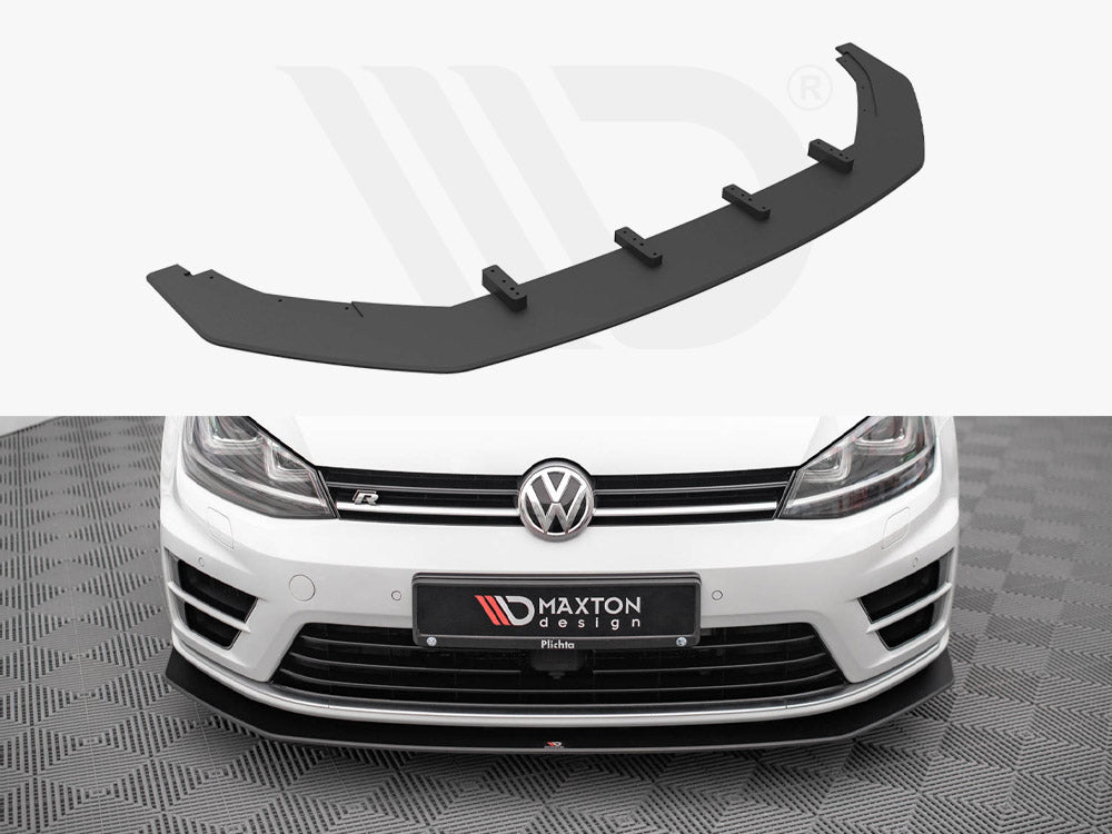 Street Pro Front Splitter V.2 Vw Golf R Mk7