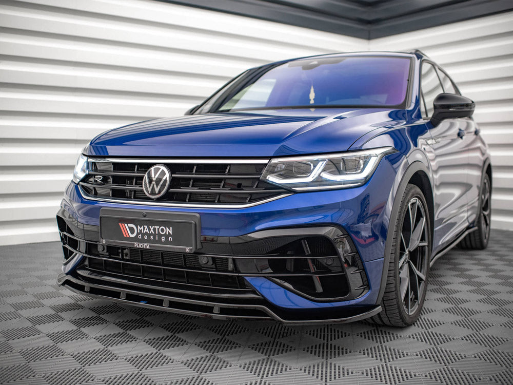 Front Splitter V.1 Vw Tiguan R / R-Line Mk2 Facelift