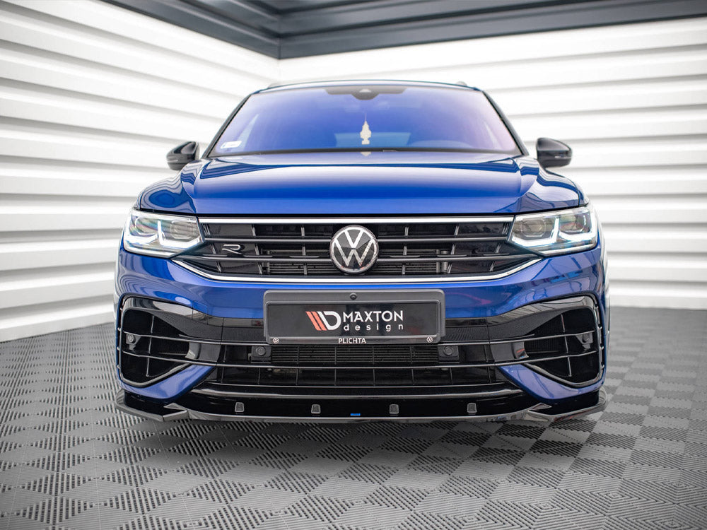 Front Splitter V.3 Vw Tiguan R / R-Line Mk2 Facelift (2020-)