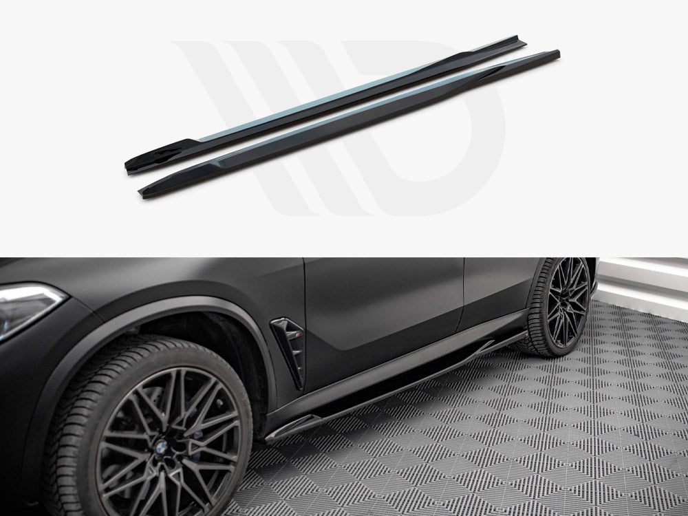 Side Skirts Diffusers Bmw X5M F95