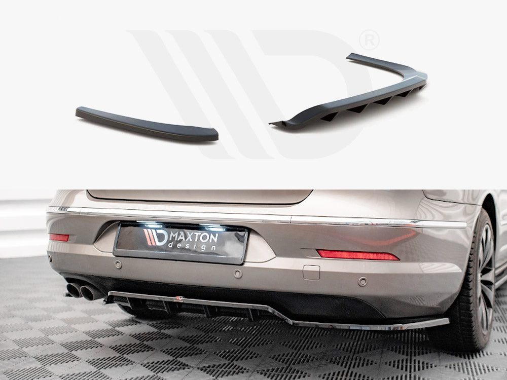 Central Rear Splitter (Vertical Bars) Vw Passat Cc
