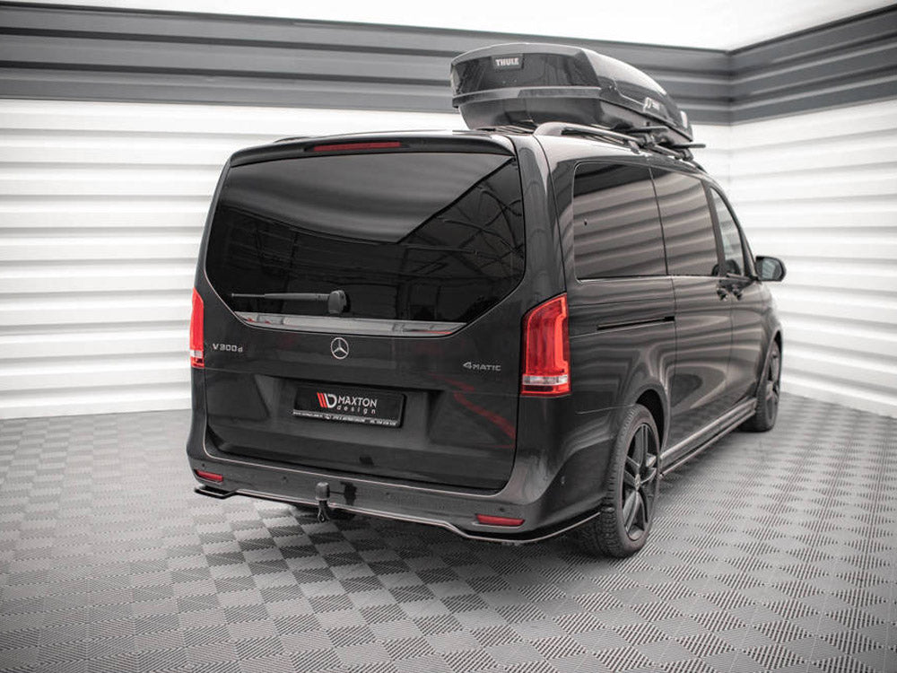 Rear Splitter (Vertical Bars) Mercedes V-Class AMG-Line W447 Facelift
