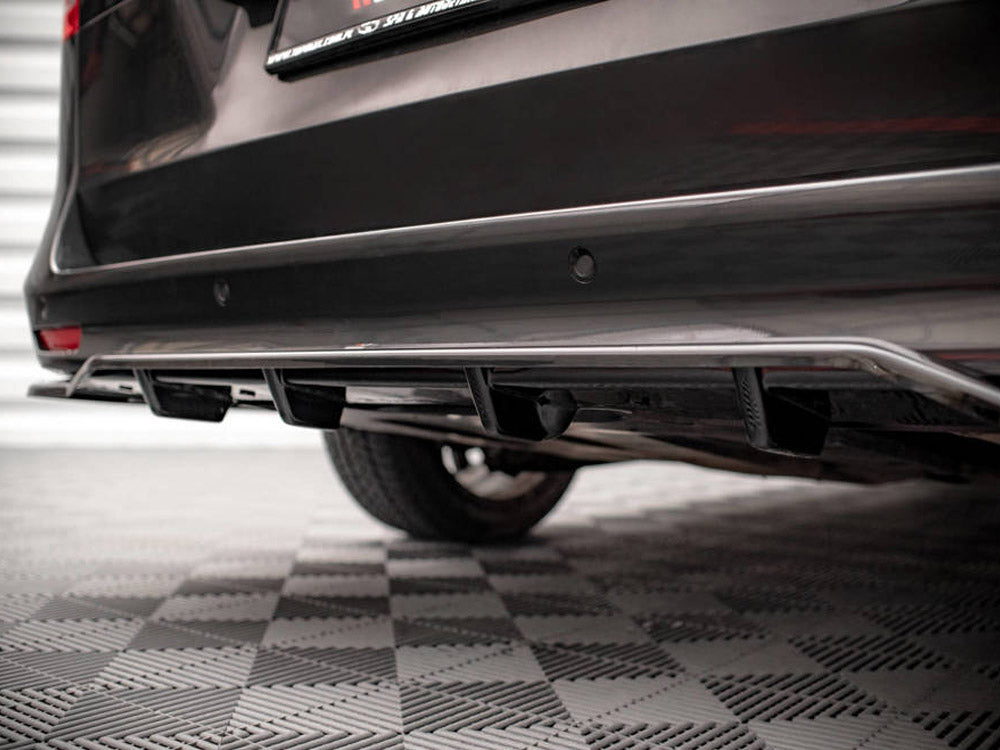 Rear Splitter (Vertical Bars) Mercedes V-Class AMG-Line W447 Facelift