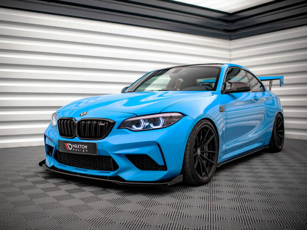 Street Pro Front Splitter V.1 + Flaps Bmw M2 Competition F87