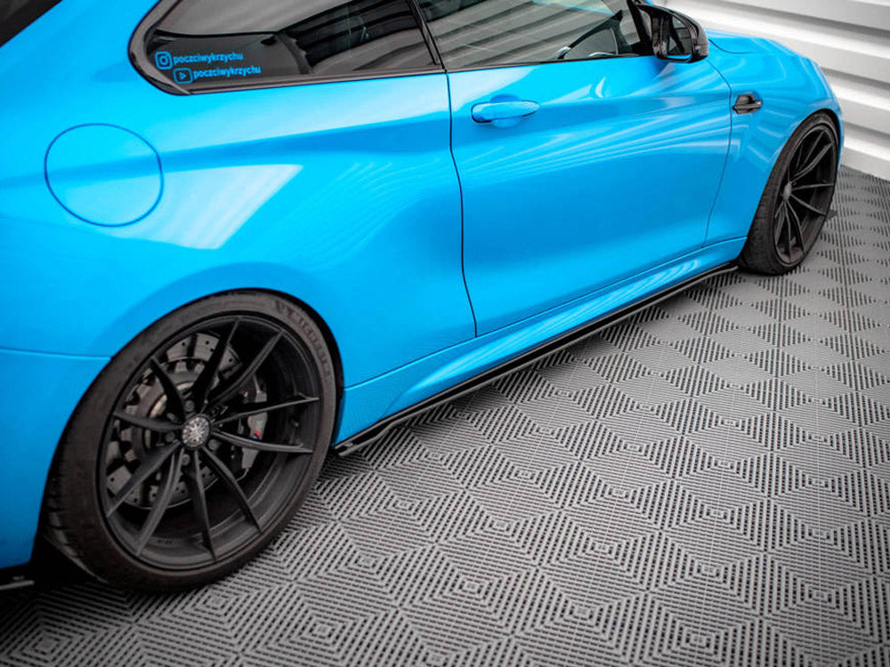 Street Pro Side Skirts Diffusers Bmw M2 F87
