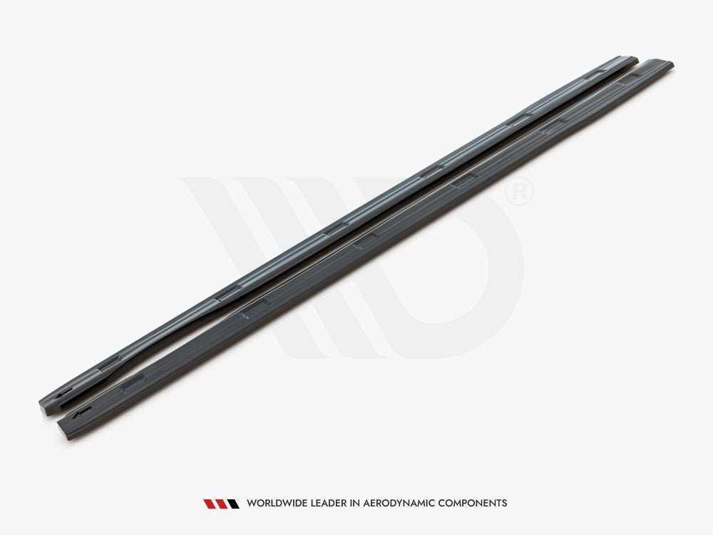 Side Skirts Diffusers Vw Caddy Long Mk3 Facelift (2010-2015) - Textured