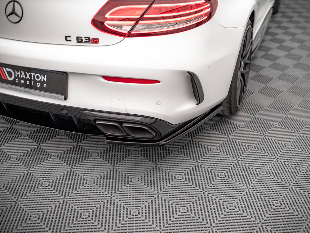 Rear Side Splitters Mercedes-AMG C 63AMG Coupe AMG Aero Pack C205 Facelift