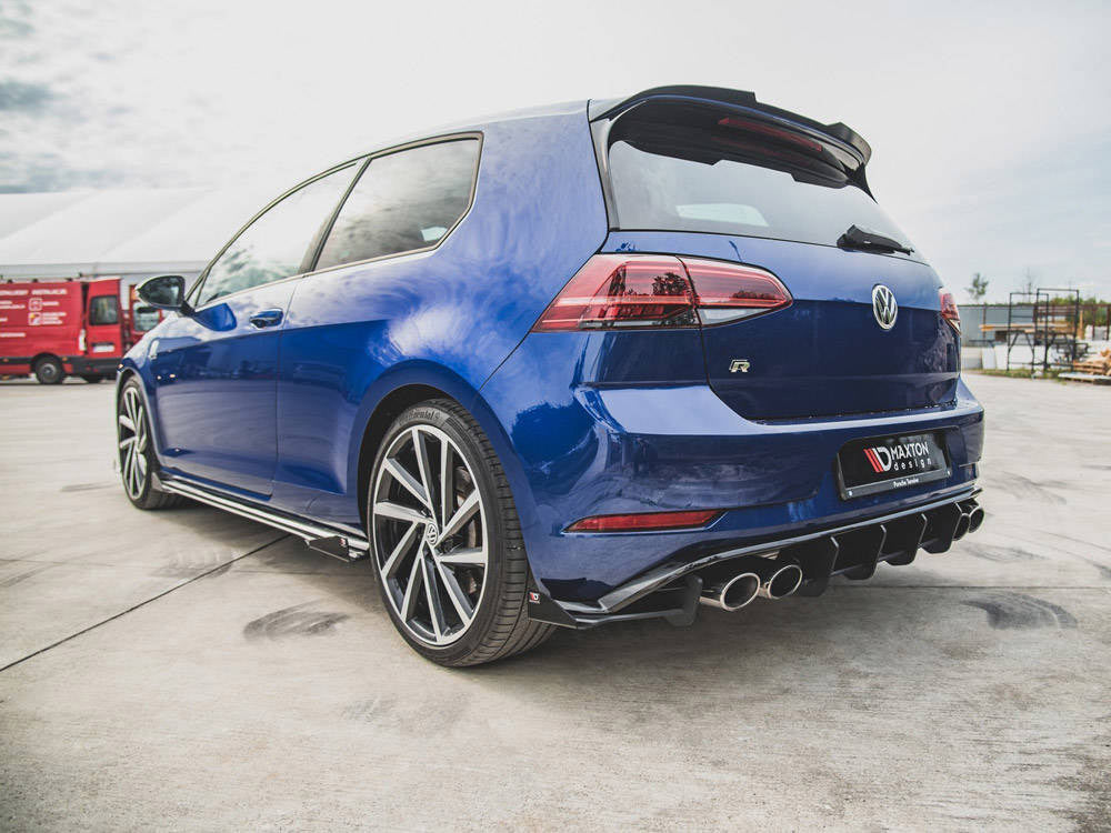Street Pro Rear Diffuser Volkswagen Golf R Mk7 Facelift