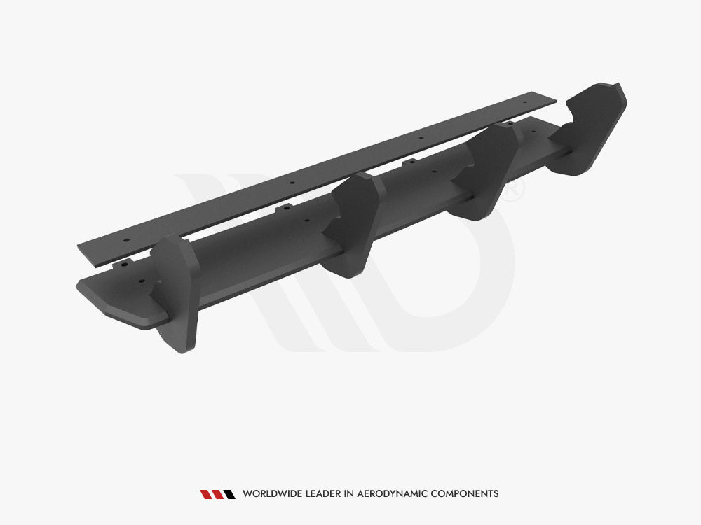 Street Pro Rear Diffuser Volkswagen Golf R Mk7 Facelift