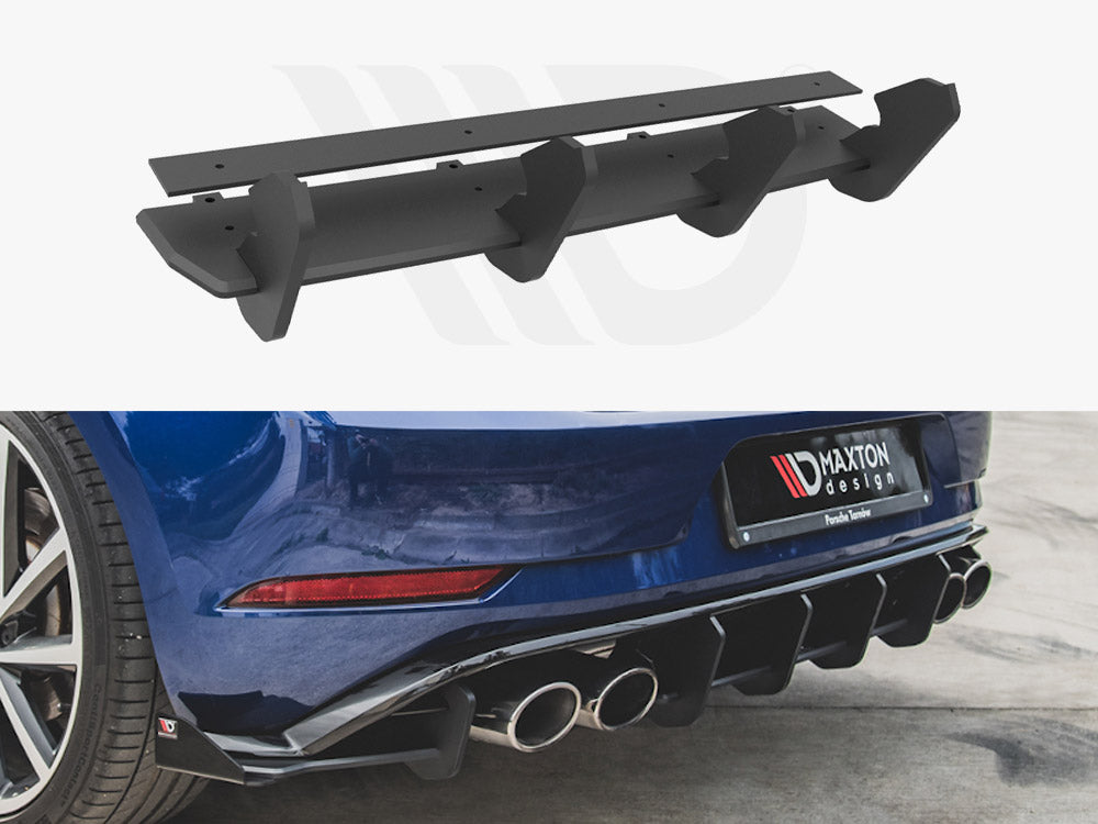 Street Pro Rear Diffuser Volkswagen Golf R Mk7 Facelift