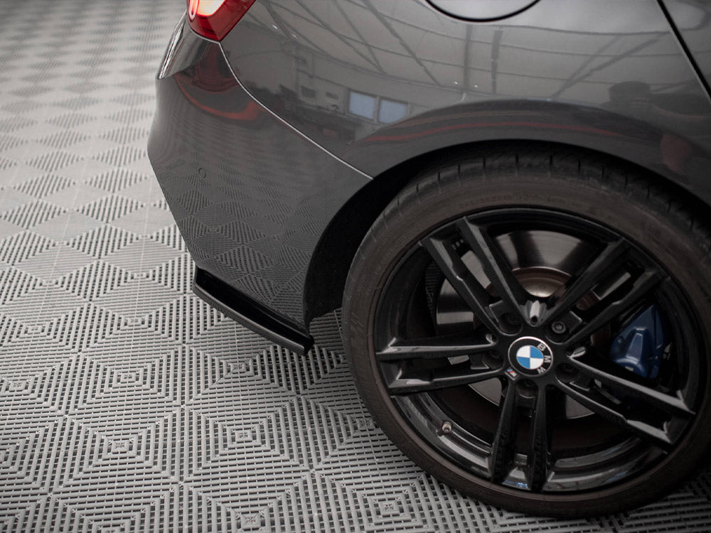 Rear Side Splitters V.1 Bmw 1 F20 / F21 Facelift - Textured