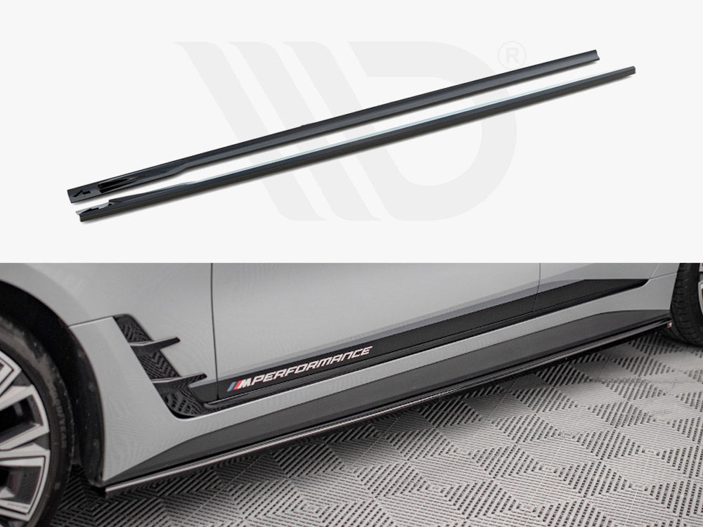 Side Skirts Diffusers V.1 Bmw 4 Gran Coupe M-Pack / M440I G26