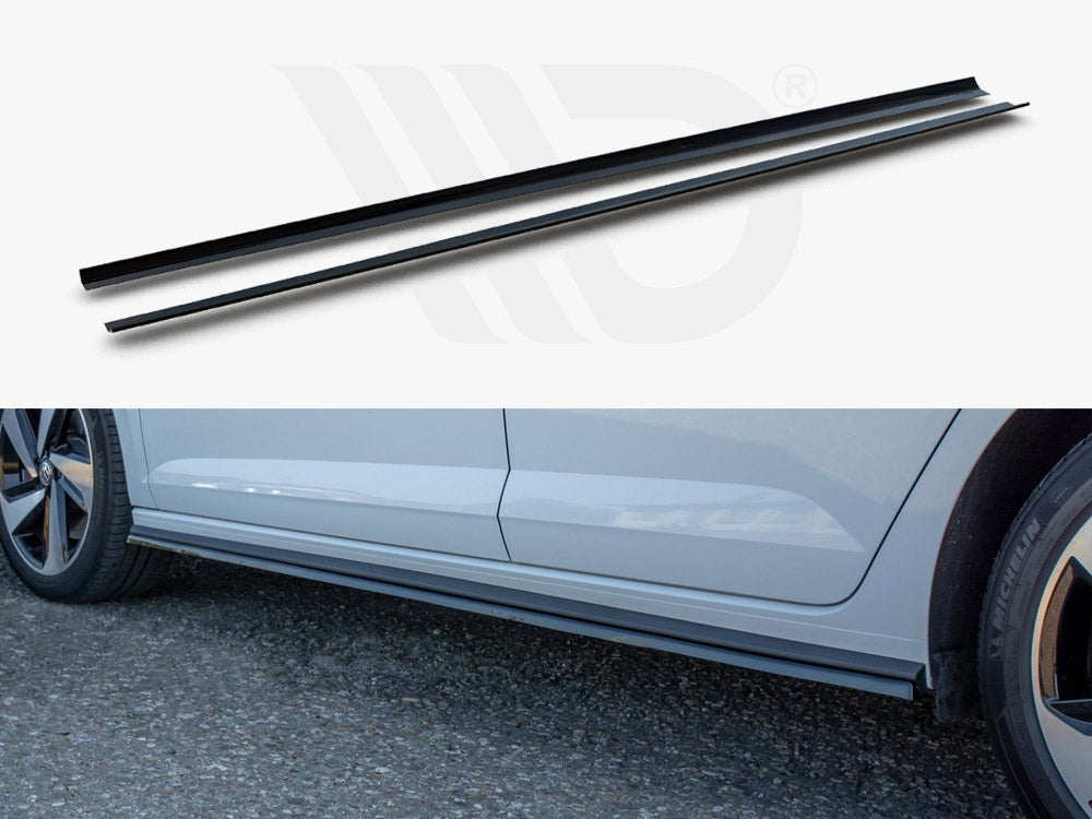 Side Skirts Diffusers Volkswagen Polo Gti / R-Line Mk6