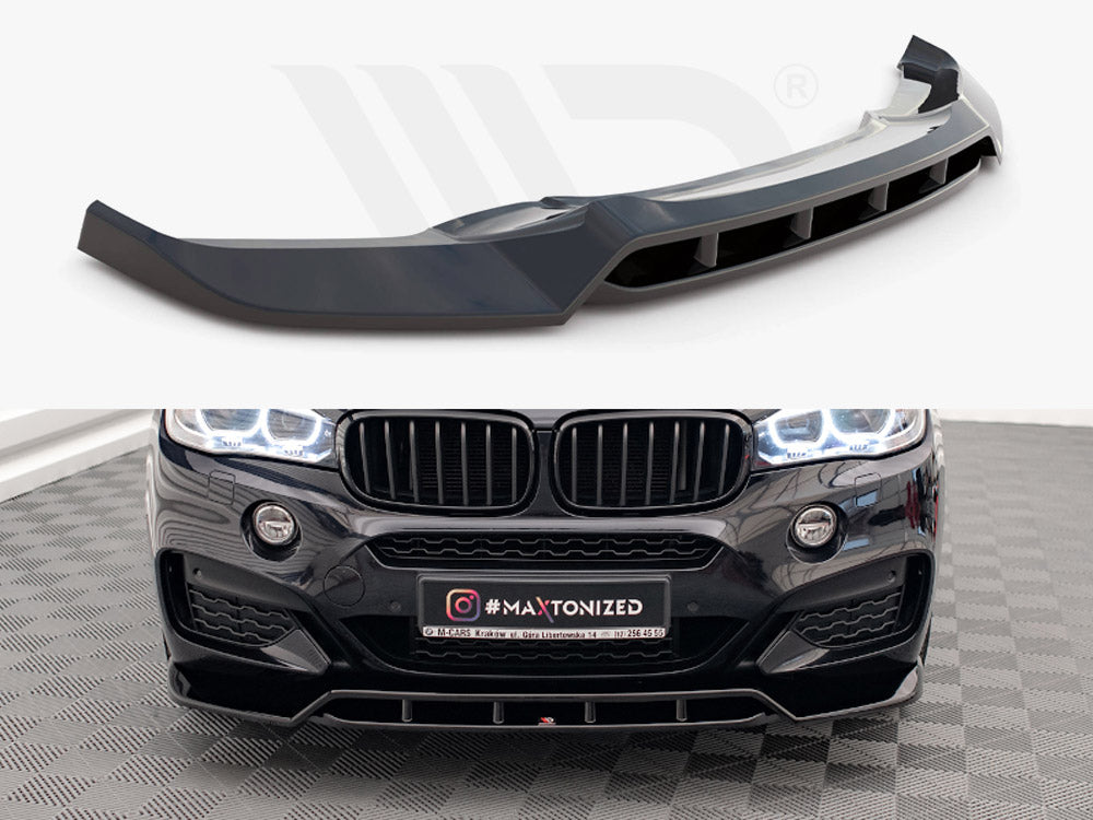Front Splitter V.2 Bmw X6 M Sport F16