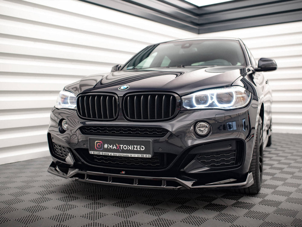Front Splitter V.3 Bmw X6 M Sport F16