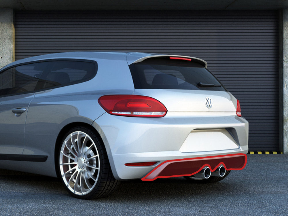 Rear Diffuser Vw Scirocco Standard (Scirocco R Look)