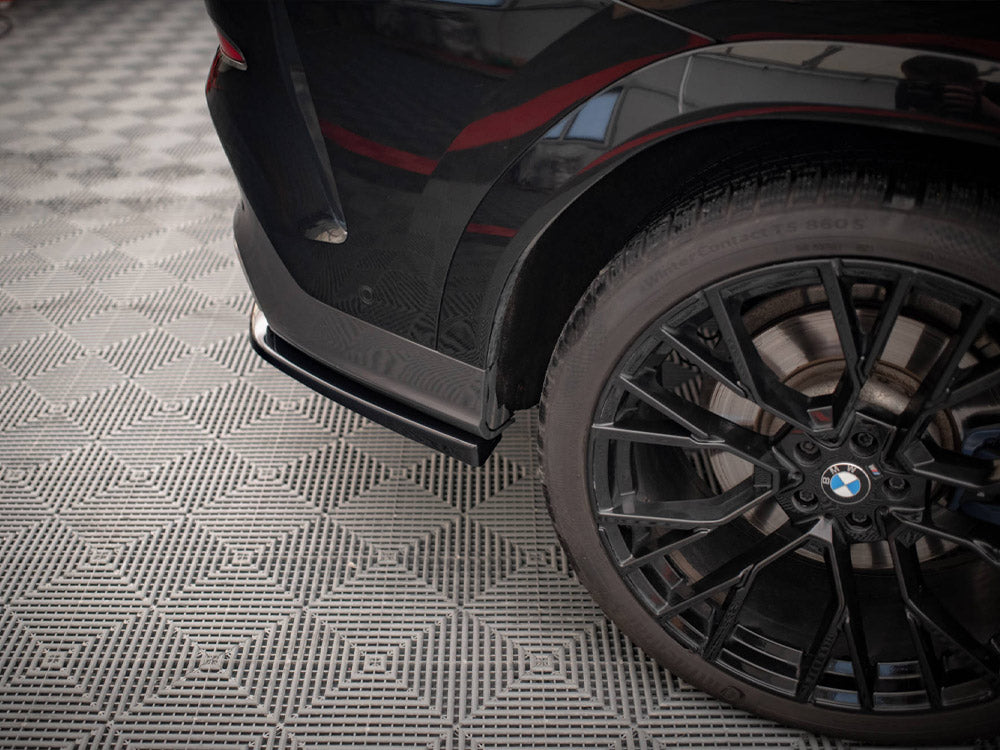 Central Rear Splitter (Vertical Bars) V.2 Bmw X6 M-Pack G06