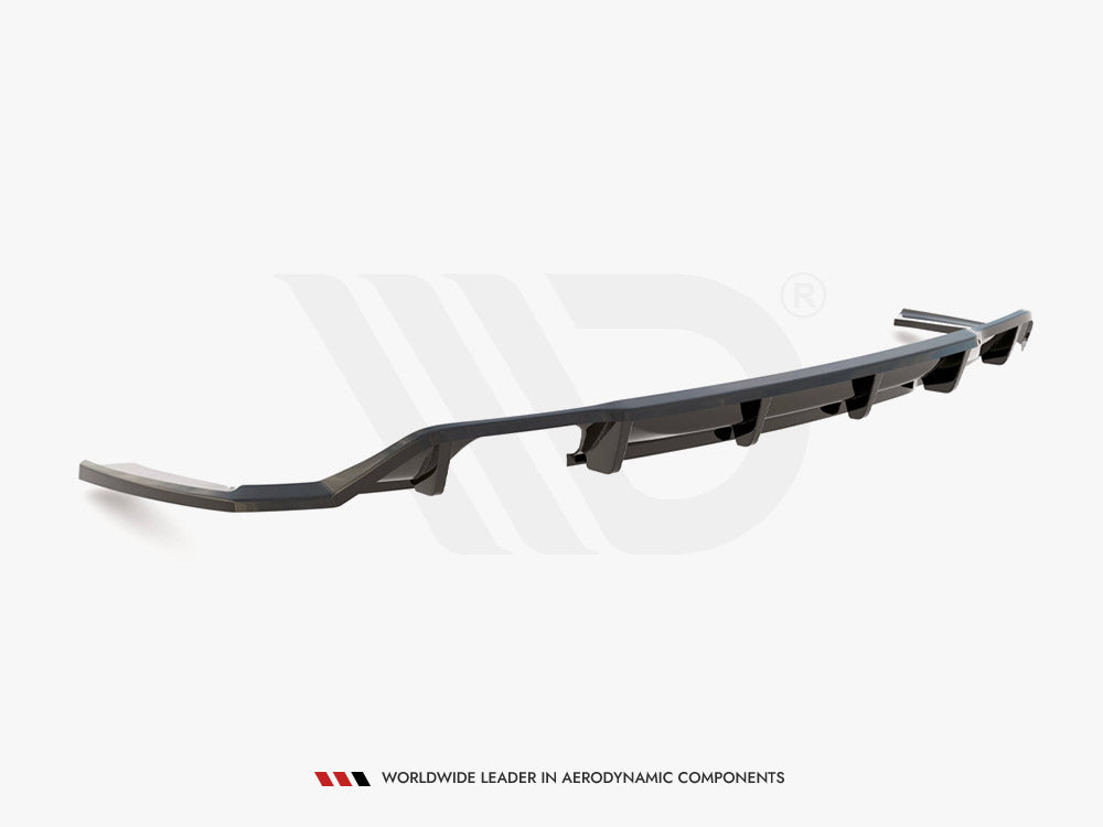 Central Rear Splitter (Vertical Bars) Bmw 2 M-Pack F22