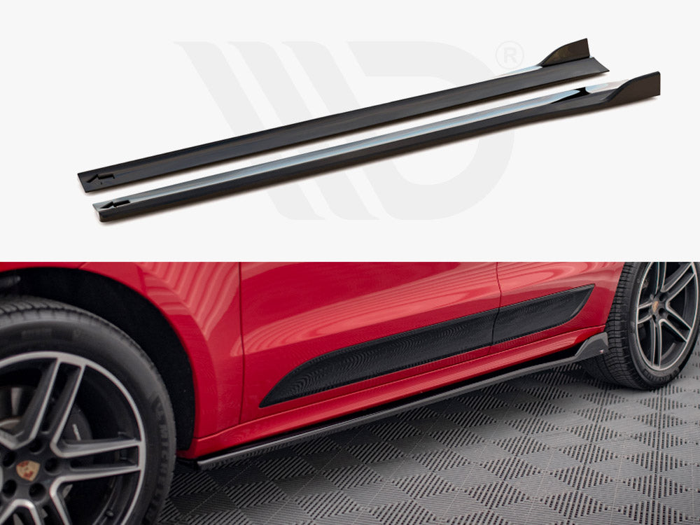 Side Skirts Diffusers Porsche Macan Gts / Sport Design Mk1
