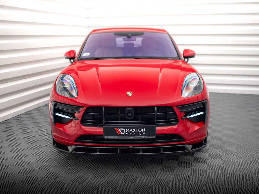 Front Splitter V.2 Porsche Macan Gts / Sport Design Mk1 Facelift
