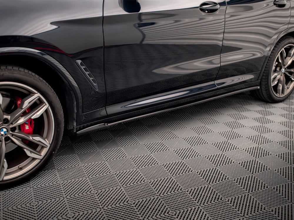 Side Skirts Diffusers V.2 Bmw X3 M40D / M40I / M-Pack G01