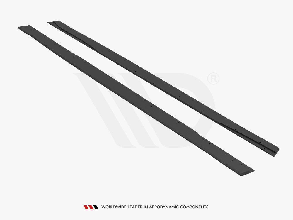 Street PRO Side Skirts Diffusers Mercedes A35 AMG / AMG-Line Aero Pack W177