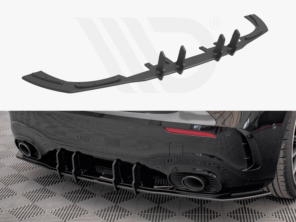 Street PRO Rear Diffuser Mercedes A35 AMG Hatchback Aero Pack W177