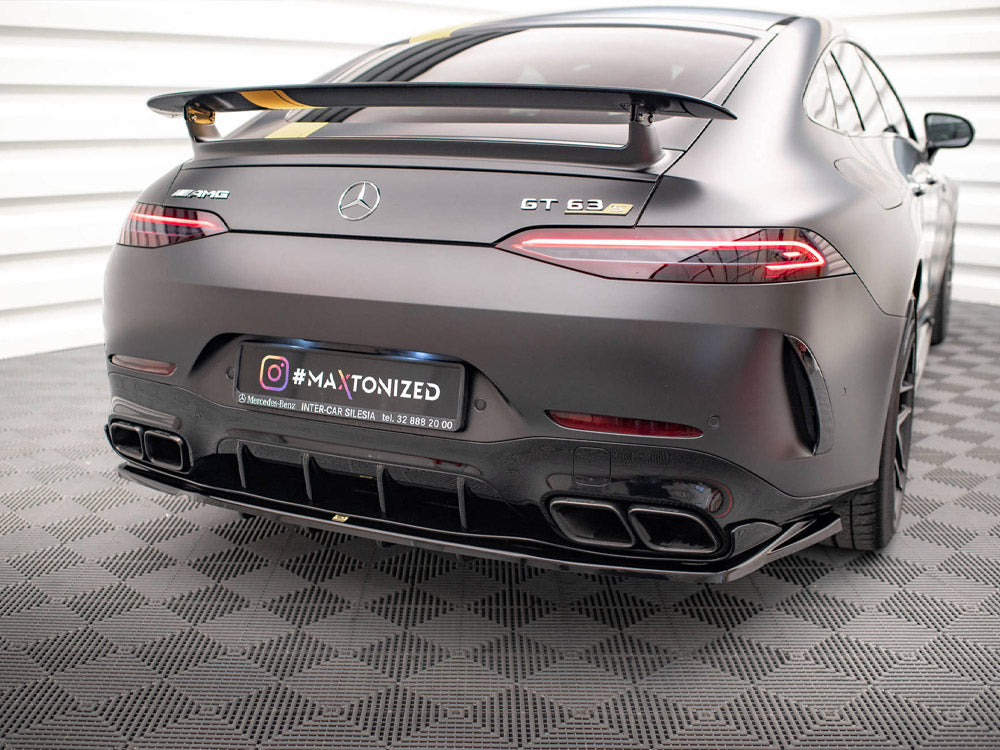 Rear Splitter (Vertical Bars) Mercedes AMG GT 63S 4-door Coupe Aero
