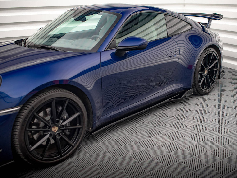 Side Skirts Diffusers V.2 Porsche 911 Carrera Aero / Carrera Gts 992