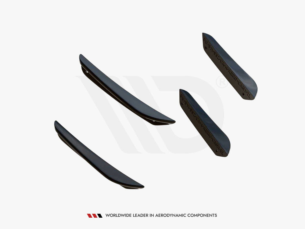 Front Bumper Wings (Canards) Porsche 911 Carrera Aero 992