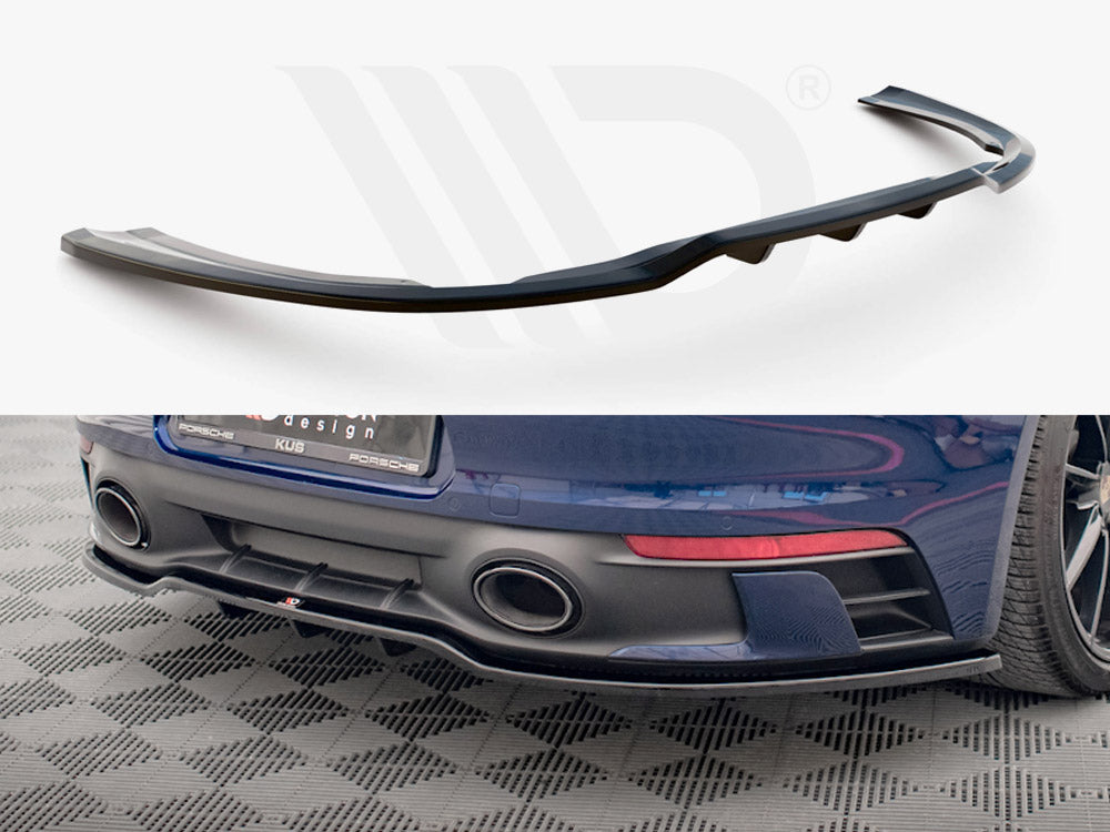 Rear Splitter (Vertical Bars) V.1 Porsche 911 Carrera Aero / Carrera Gts 992