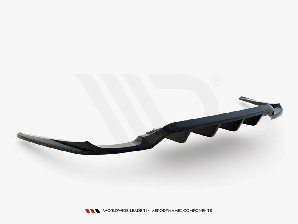 Rear Splitter (Vertical Bars) Porsche Panamera Turbo 970